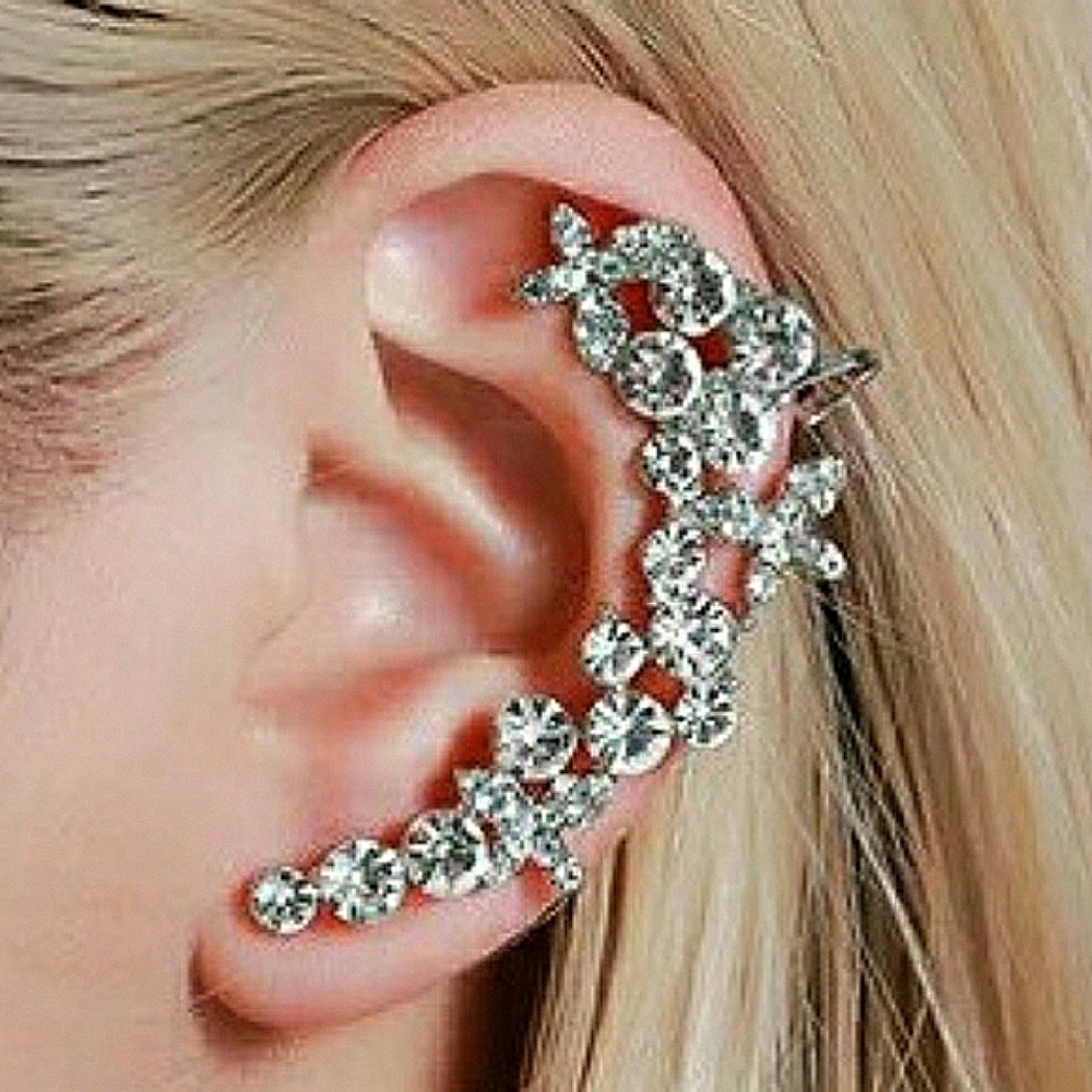 💋RHINESTONE CLIP EARRING CUFF!!!